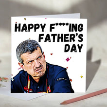 Load image into Gallery viewer, Guenther Steiner Father's Day F1 Card