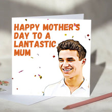 Load image into Gallery viewer, Lando Norris Father's / Mother's Day F1 Card