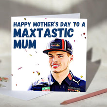 Load image into Gallery viewer, Max Verstappen Maxtastic F1 Card