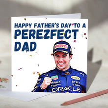 Load image into Gallery viewer, Sergio Perez Perezfect Father's / Mother's Day, Red Bull Racing F1 Card