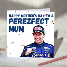 Load image into Gallery viewer, Sergio Perez Perezfect Father's / Mother's Day, Red Bull Racing F1 Card