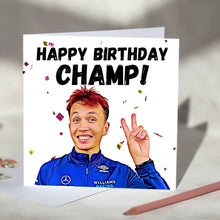 Load image into Gallery viewer, Alex Albon Champ Card