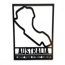 Load image into Gallery viewer, Grand Prix Circuit F1 Wooden Wall Signs, Wall Decor for Formula 1 Fans 40cmx30cm A3