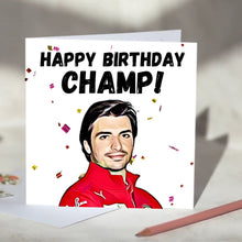 Load image into Gallery viewer, Carlos Sainz Champ Card
