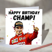 Load image into Gallery viewer, Charles Leclerc Champ Card