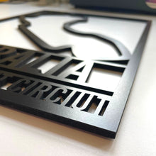 Load image into Gallery viewer, Grand Prix Circuit F1 Wooden Wall Signs, Wall Decor for Formula 1 Fans 40cmx30cm A3