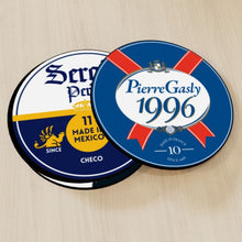 Load image into Gallery viewer, Formula 1 Coasters - Perfect Gift for F1 Fan - Choose from 11 designs including Verstappen, Hamilton, Norris, Bottas, Leclerc, Russell