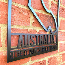 Load image into Gallery viewer, Grand Prix Circuit F1 Wooden Wall Signs, Wall Decor for Formula 1 Fans 40cmx30cm A3