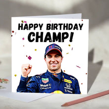 Load image into Gallery viewer, Sergio Perez Champ Card