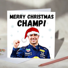 Load image into Gallery viewer, Sergio Perez Champ Card