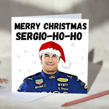 Load image into Gallery viewer, Sergio-Ho-Ho Christmas Card