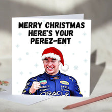 Load image into Gallery viewer, Sergio Perez Perezent Card