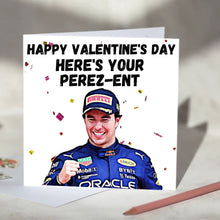 Load image into Gallery viewer, Sergio Perez Perezent Card