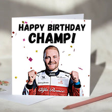Load image into Gallery viewer, Valterri Bottas Champ Card