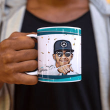 Load image into Gallery viewer, Lewis Hamilton, Mercedes Formula 1 Mug, Ideal Gift for F1 Fan