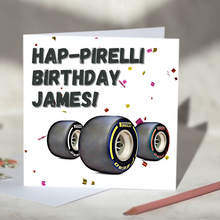 Load image into Gallery viewer, F1 Hap-Pirelli Birthday Card