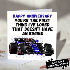 You're the First Thing I've Loved That Doesn't Have An Engine F1 Card