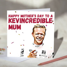 Load image into Gallery viewer, Kevin Magnussen Kevincredible Father&#39;s / Mother&#39;s Day F1 Card
