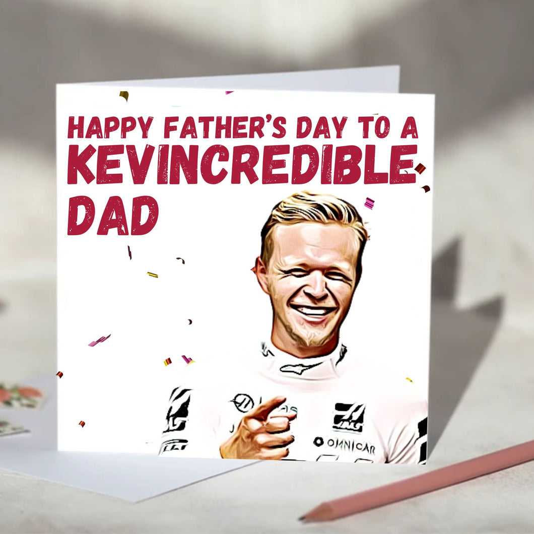 Kevin Magnussen Kevincredible Father's / Mother's Day F1 Card