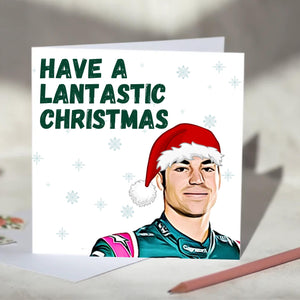 Lance Stroll F1 Birthday Card