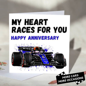 My Heart Races For You F1 Card