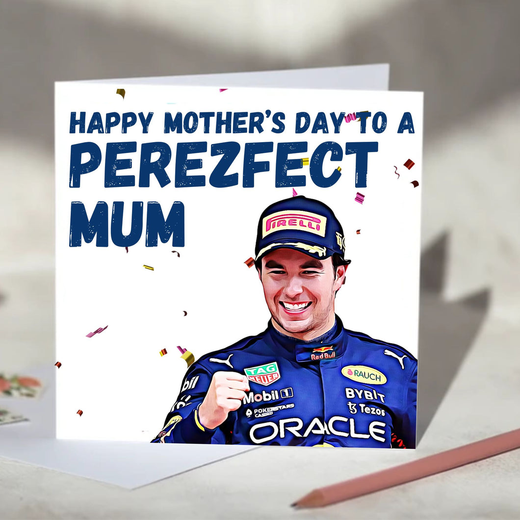 Sergio Perez Perezfect Father's / Mother's Day, Red Bull Racing F1 Card