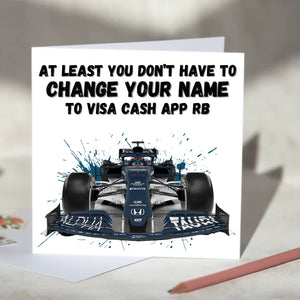 At Least You Don’t Have To Change Your Name to Visa Cash App RB Card