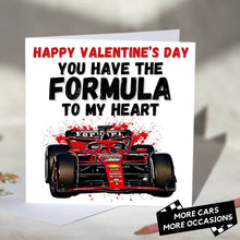 Load image into Gallery viewer, You Have the Formula To My Heart F1 Card
