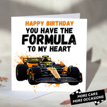 Load image into Gallery viewer, You Have the Formula To My Heart F1 Card
