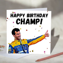 Load image into Gallery viewer, Daniel Ricciardo Champ Card
