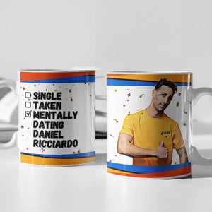 Single, Taken, Mentally Dating Charles Leclerc F1 Mug Gift