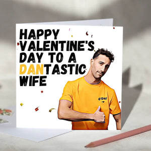 Daniel Ricciardo Dantastic Anniversary, Valentine's Day, Mother's Day, Father's Day Card