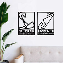 Load image into Gallery viewer, Grand Prix Circuit F1 Wooden Wall Signs, Wall Decor for Formula 1 Fans 40cmx30cm A3

