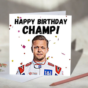 Kevin Magnussen Champ Card