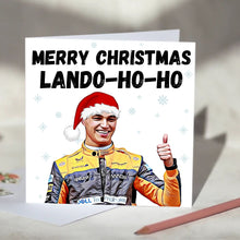 Load image into Gallery viewer, Lando-Ho-Ho Christmas Card
