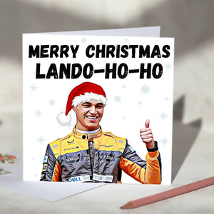 Lando-Ho-Ho Christmas Card