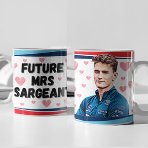 Future Mrs Logan Sargeant F1 Mug Gift