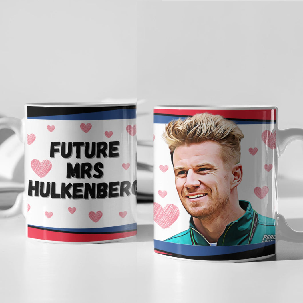 Future Mrs Nico Hulkenberg F1 Mug Gift