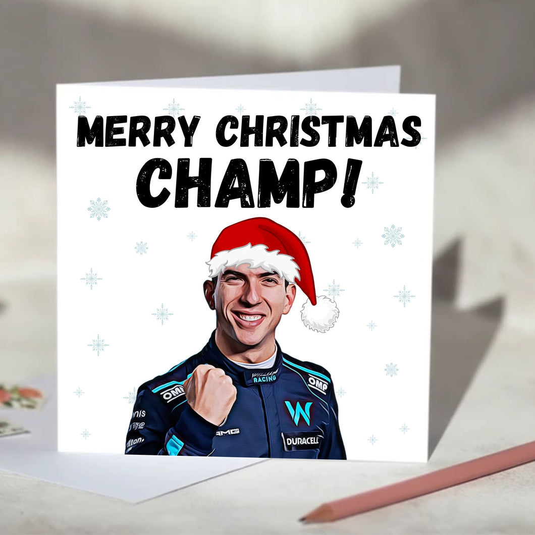 Nicholas Latifi Champ Card