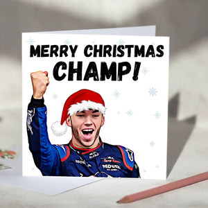 Pierre Gasly Champ Card