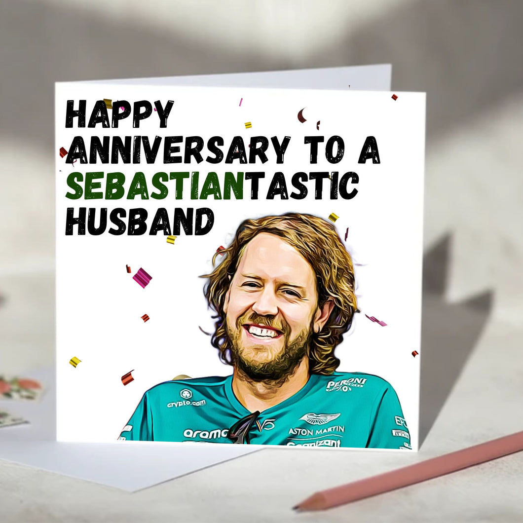 Sebastiantastic Valentine's Day, Anniversary, Mother's Day, Father's Day Card