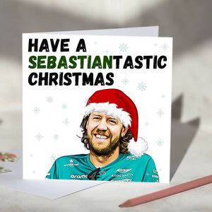 Have a Sebastiantastic Birthday, Christmas Card