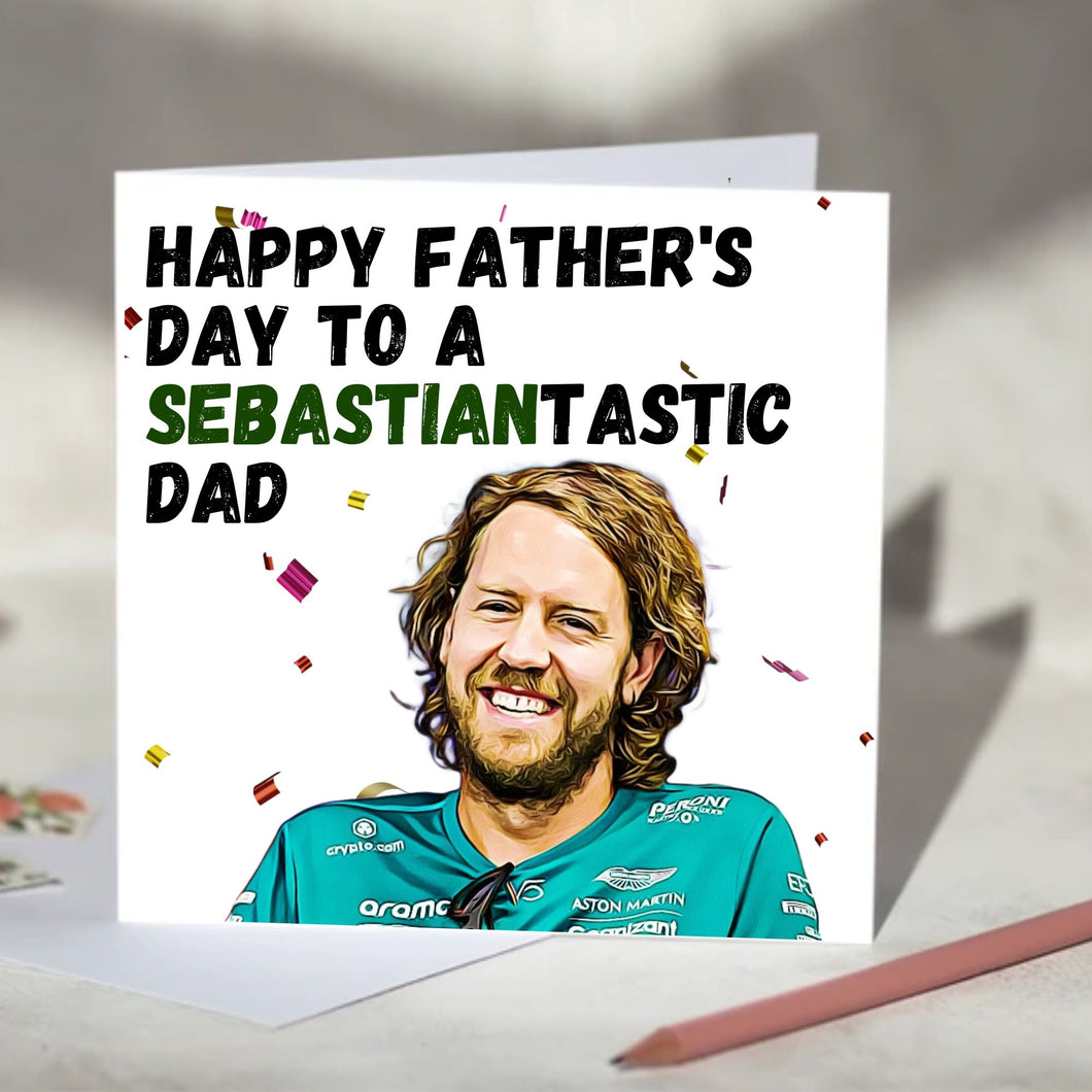 Sebastiantastic Valentine's Day, Anniversary, Mother's Day, Father's Day Card