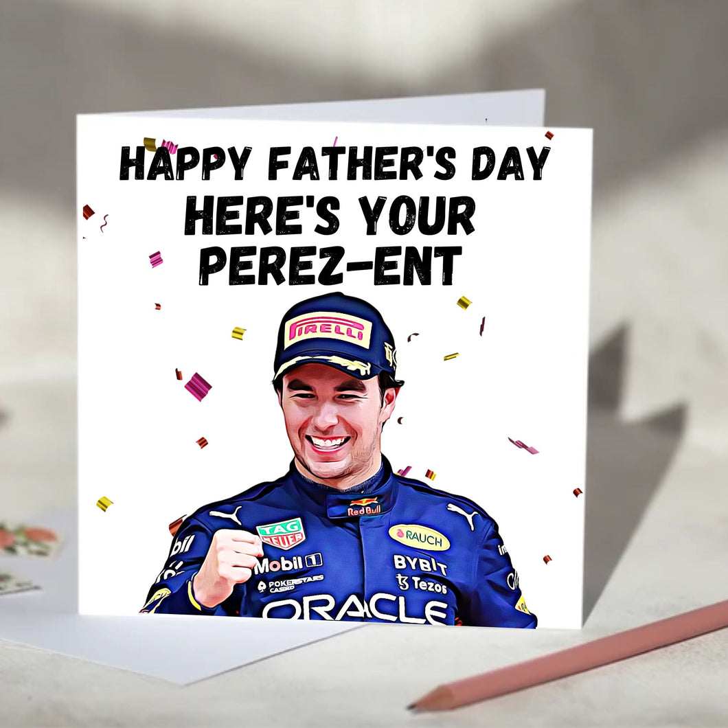 Sergio Perez Perezent Card