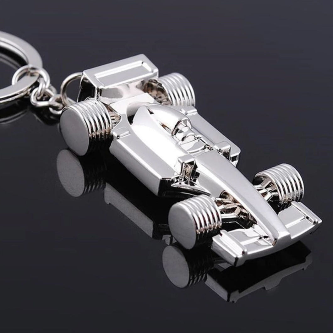 F1 Racing Car Keyring - Gift for Formula One Fan!