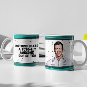 Toto Wolff, Mercedes Formula 1 Mug, Ideal Gift for F1 Fan