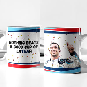 Nicholas Latifi, Williams Racing Formula 1 Mug, Ideal Gift for F1 Fan