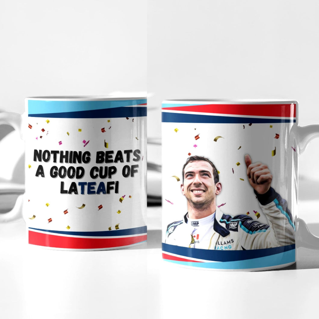 Nicholas Latifi, Williams Racing Formula 1 Mug, Ideal Gift for F1 Fan