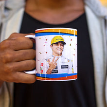 Load image into Gallery viewer, Lando Norris, McLaren Formula 1 Mug, Ideal Gift for F1 Fan
