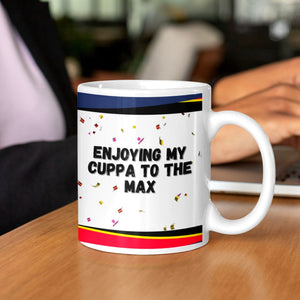 Max Verstappen, Red Bull Formula 1 Mug, Ideal Gift for F1 Fan